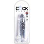 KING COCK - CLEAR PENE REALISTICO 15.5 CM TRASPARENTE