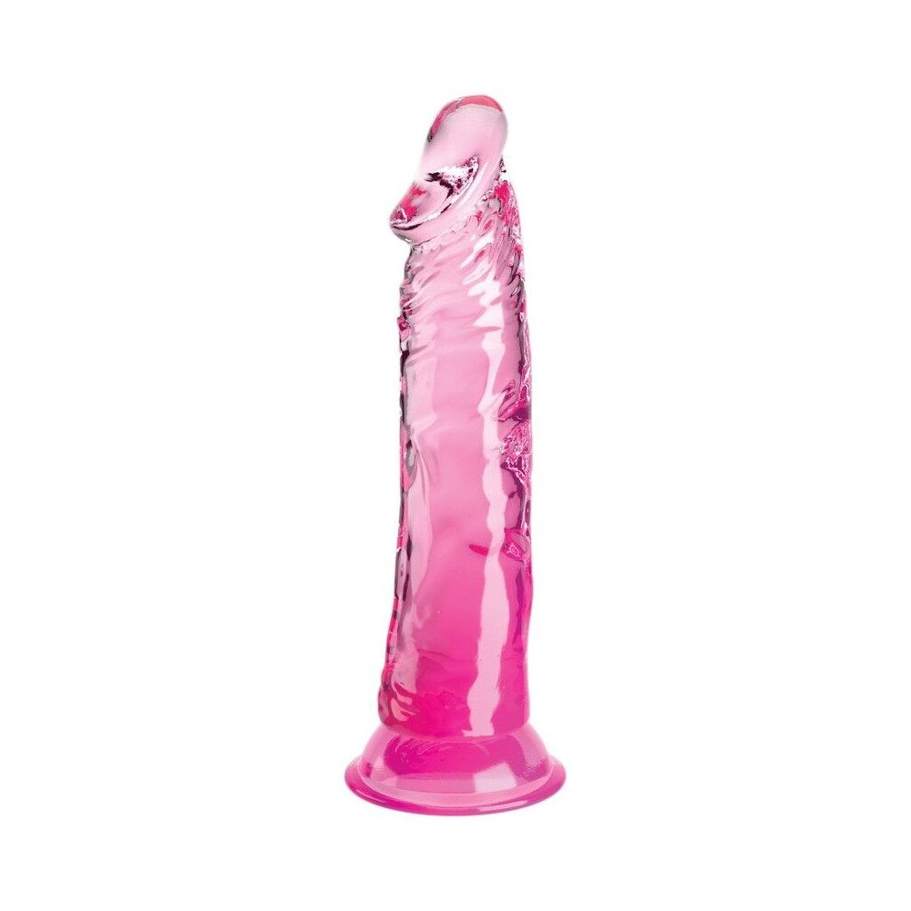 KING COCK - CLEAR REALISTISCHER PENIS 19.7 CM ROSA