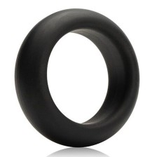 JE JOUE - ANEL DE GALO DE SILICONE DE ESTICAO MXIMA - PRETO