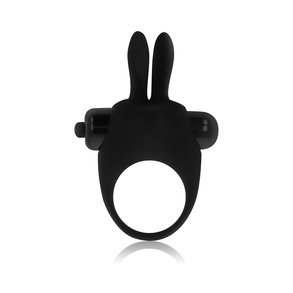 OHMAMA - SILICONE RABBIT VIBRATOR COCK RING