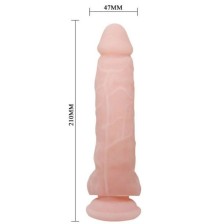 BAILE - DILDO NATURALE SUPER REALISTICO 21.5 CM