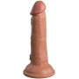KING COCK - ELITE DILDO REALISTICO IN SILICONE 15.2 CM CARAMEL