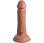 KING COCK - ELITE REALISTISCHER SILIKONDILDO 15.2 CM KARAMELL