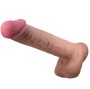 PRETTY LOVE - SLIDING SKIN SERIES REALISTIC DILDO WITH SLIDING SKIN SUCTION CUP BROWN 26 CM