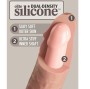 KING COCK - ELITE DILDO DE SILICONE REALISTA 15.2 CM