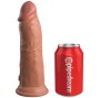 KING COCK - ELITE GODE RÉALISTE EN SILICONE 20.3 CM CARAMEL