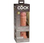 KING COCK - ELITE REALISTIC SILICONE DILDO 20.3 CM CARAMEL