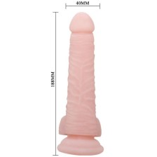 BAILE - DILDO NATURAL SUPER REALISTA 18.8 CM