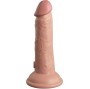 KING COCK - ELITE REALISTISCHER DILDO MIT VIBRATION UND SILIKON 15.2 CM