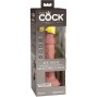 KING COCK - ELITE REALISTISCHER DILDO MIT VIBRATION UND SILIKON 15.2 CM