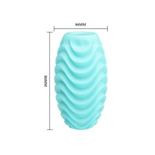 PRETTY LOVE - TURQUOISE DOUBLE SIDED MASTURBATOR EGG