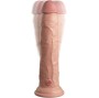 KING COCK - ELITE VIBRADOR DILDO REALÍSTICO E CONTROLE REMOTO DE SILICONE 23 CM
