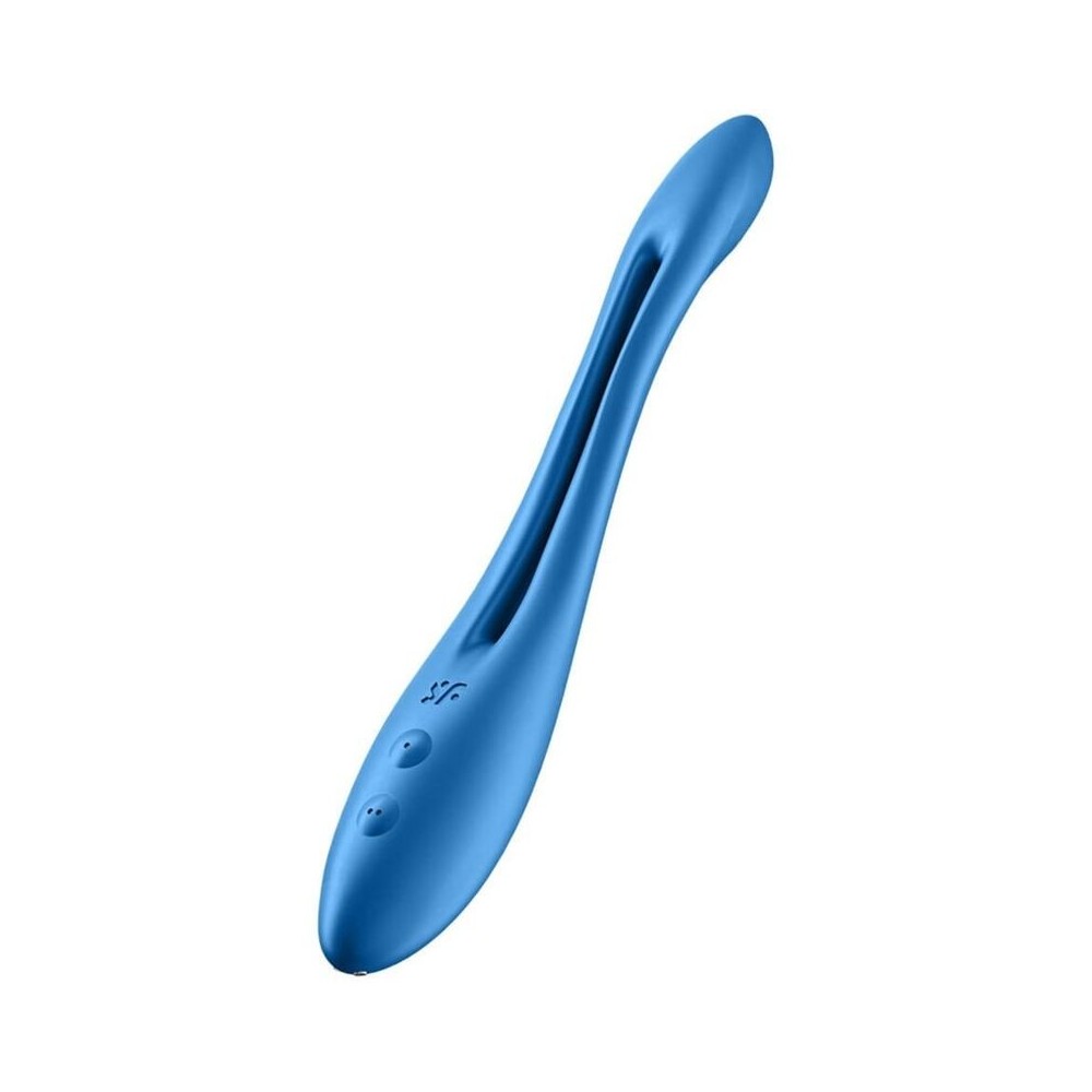 SATISFYER - GIOCO ELASTICO MULTI VIBRATORE BLU