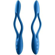 SATISFYER - MULTI VIBRADOR ELASTIC GAME AZUL