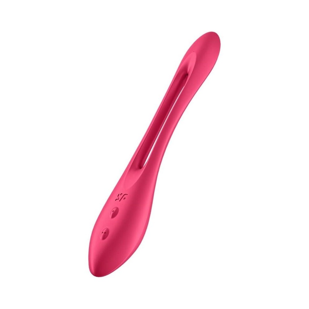 SATISFYER - ELASTIC JOY MULTI VIBRATOR RED