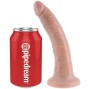 KING COCK - 7 DILDO CARNE 17.8 CM