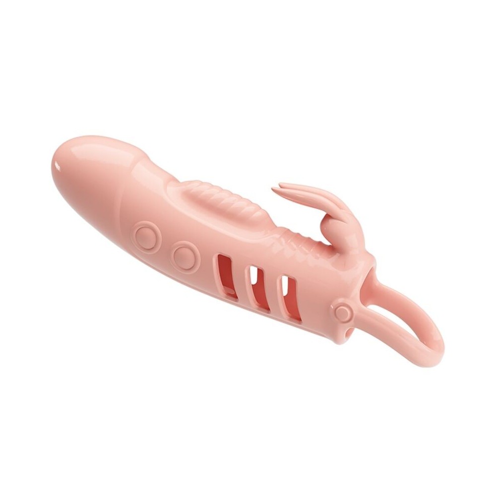 PRETTY LOVE - SLOANE NATURAL RABBIT PENIS SHEATH