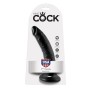 KING COCK - DILDO BLACK 17.8 CM
