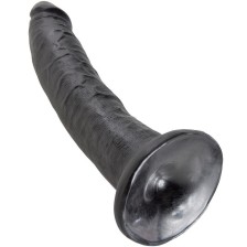 KING COCK - DILDO BLACK 17.8 CM