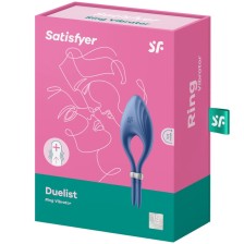 SATISFYER - DUELIST RINGVIBRATOR BLAU