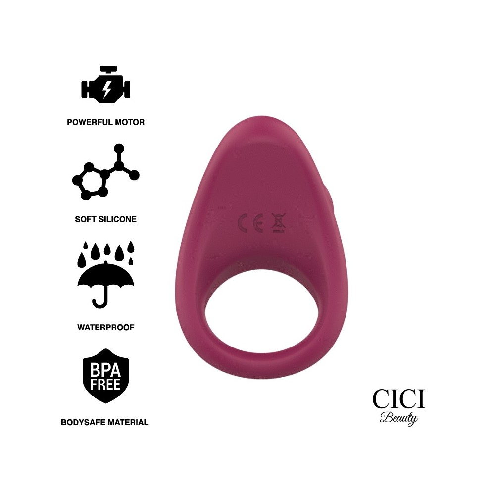 CICI BEAUTY - ANEL VIBRANTE DE SILICONE PREMIUM