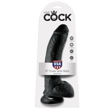 KING COCK - GODE NOIR AVEC...