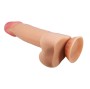 PRETTY LOVE - SLIDING SKIN SERIES REALISTISCHER DILDO MIT GLEITENDEM HAUT-SAUGNAP 21,8 CM