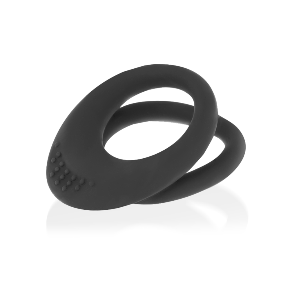 ANELLO OHMAMA DOPPIO IN SILICONE 3.5 CM - 4.5 CM