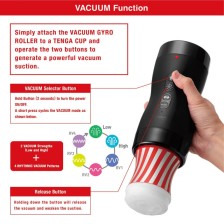 TENGA - VACUUM GYRO ROLLER SUCTION & ROTATION