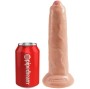 KING COCK - REALISTIC DILDO UNCUT FLESH 23 CM