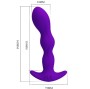 PRETTY LOVE - MASSAGER ANAL 12 MODES DE VIBRATION LILAS