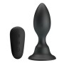 MR PLAY - PLUG ANALE CON TELECOMANDO VIBRAZIONE NERO