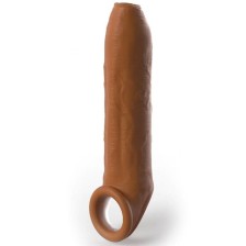 PIPEDREAMS - ÄRMEL UNCUT 7 INCH W STRAP CARAMEL