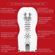 TENGA - MASTURBATEUR VIDE ORIGINE AMÉRICAINE