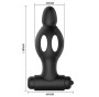 MR PLAY - SILICONE ANAL PLUG WITH VIBRATION