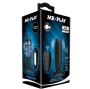 MR PLAY - PLUG ANAL COM CONTROLE REMOTO VIBRAO PRETO