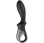SATISFYER - APLICATIVO VIBRADOR ANAL HEAT CLIMAX PRETO