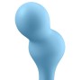 SATISFYER - APLICATIVO DE PLUGUE VIBRATÓRIO DEEP DIVER AZUL