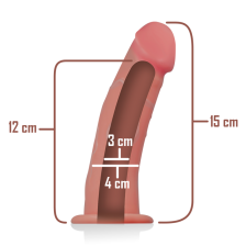 INTENSE - IMBRACATURA CAVA CON DILDO 16 X 3 CM