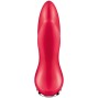 SATISFYER - ROTATOR PLUG 1+ VIBRATING PLUG APP VERMELHO