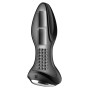 SATISFYER - ROTATOR PLUG 2+ APP VIBRANTE PLUG NERO