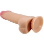 PRETTY LOVE - DILDO REALISTICO SLIDING SKIN SERIES CON VENTOSA SCORREVOLE DELLA PELLE 19,4 CM