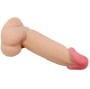 PRETTY LOVE - SLIDING SKIN SERIES REALISTISCHER DILDO MIT SLIDING SKIN SAUGNAPF 19,4 CM