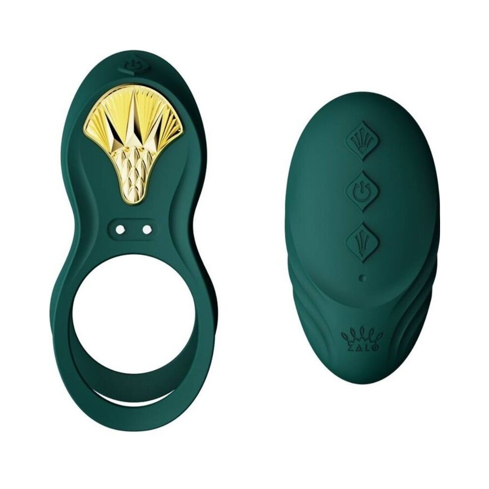 ZALO - BAYEK VIBRATING COUPLES RING GREEN