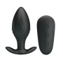 PRETTY LOVE - REGINA ANAL PLUG RECHARGEABLE VIBRATOR BLACK