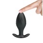 PRETTY LOVE - REGINA ANAL PLUG RECHARGEABLE VIBRATOR BLACK
