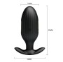 PRETTY LOVE - PLUG ANAL CONTRÔLÉ PAR APPLICATION JEFFERSON NOIR