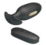 PRETTY LOVE - KELLY PLUG ANAL RECHARGEABLE VIBRATOR BLACK