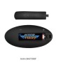 MR PLAY - LEISTUNGSSTARKER VIBRATOR MIT FERNBEDIENUNG, ANALSTECKER, SCHWARZ