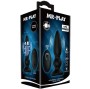 MR PLAY - LEISTUNGSSTARKER VIBRATOR MIT FERNBEDIENUNG, ANALSTECKER, SCHWARZ